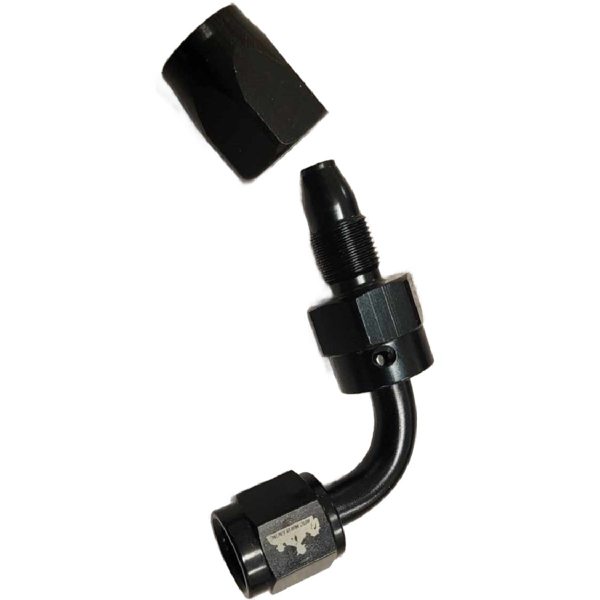 '-4AN 90 Degree Swivel Mafia Fitting