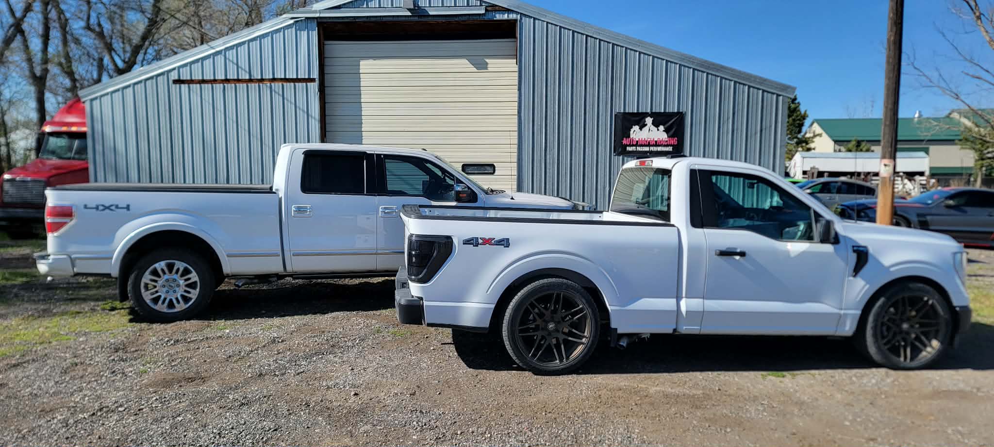 Mafia F150 Street Sweeper Exhaust System (Middle Side Exit) (Muffler Delete)
