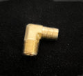 Brass 3/8 NPT 90* to 1/2 Barb Fitting