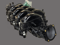 AMR Ported 2021 mustang GT Manifold (Polished Black Finish Runners)